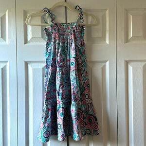 Girl's Tea Collection Fireworks Sun Dress size 7